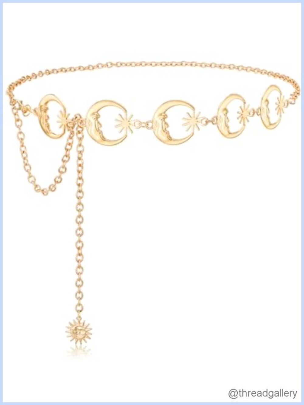 Metal Waist Chain Belt Women Alloy Lobster Clasp Adjustable Plus Size